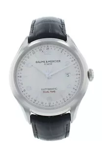 Baume & Mercier Clifton Automatik Dual Time 43mm Herrenuhr M0A10112 - Bild 1 von 9