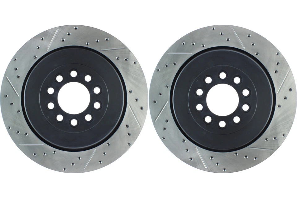 前对 Stoptech 盘式制动转子适用于 2003 - 2005 捷豹 S 型 (44979) — 第 1/4 张图片