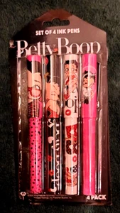 betty boop ink pens (set of 4) - Picture 1 of 4
