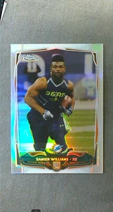 2014 Topps cromo refractor #220 Damien Williams RC Dolphins - Imagen 1 de 2