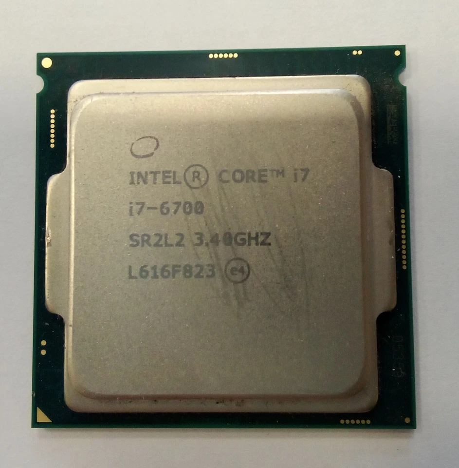 Intel Core i7-6700 3.4 GHz CPU Processor (SR2L2) - Image 1 of 1