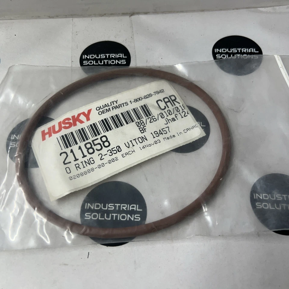 Máquina de moldeo por inyección Husky HPN 211858 junta tórica 2-350 Viton 19457 nueva Foto 1 de 1