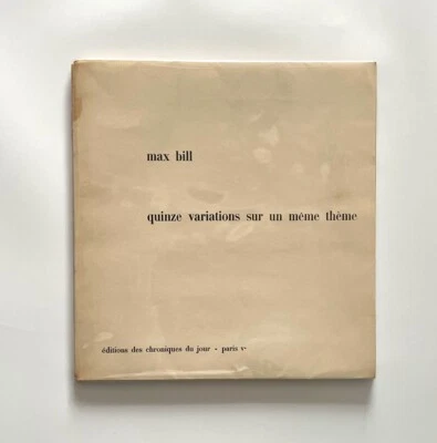 Max Bill: Quinze variations sur un même thème - Image 1 of 4