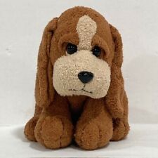 Russ Berrie BAILEY Hound Puppy Dog Brown and Tan Plush Stuffed  Animal Toy 5"