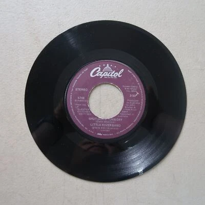 LITTLE RIVER BAND SHUT DOWN TURN OFF/LONESOME LOSER CAPITOL VINYL 45 VG 20-31 - Image 1 of 2