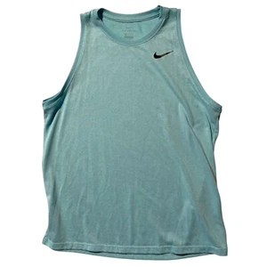 Nike Women's M Training Tank Blue Sporty Athletic Athleisure Summer Workout - Picture 1 of 6