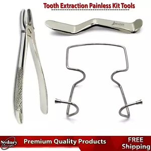 Dental Tooth Extraction Forceps Mouth Opener Oringer Retractors & Minnesota Lab - Bild 1 von 4