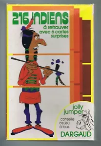 216 INDIANS TO FIND GAME MORRIS / LUCKY LUKE DARGAUD 1975 VG - Picture 1 of 8