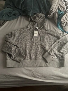 Nike Women's Get Fit Hoodie DM3987 Long Sleeve Training Sweatshirt Cropped XXL - Picture 1 of 4