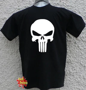 THE PUNISHER calavera película de culto para televisión genial camiseta TODAS LAS TALLAS - Imagen 1 de 1