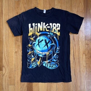 BLINK 182 20 Year Anniversary Punk Rock T-Shirt Size Small - Picture 1 of 7