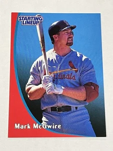 1998 Kenner Starting Lineup Card Baseball - Mark McGwire - St. Louis Cardinals - Picture 1 of 2