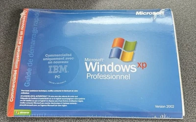 Licence + cd MICROSOFT Windows XP PRO - FR sous blister neuf - Photo 1/2