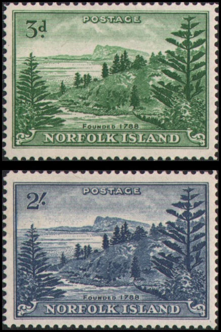 Norfolk Island #23-24 MNH - Image 1 of 1