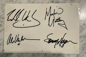 Van Halen Van Hagar Signaturen und seltenes Vinyl. SALE! Preis. Selten - Bild 1 von 15