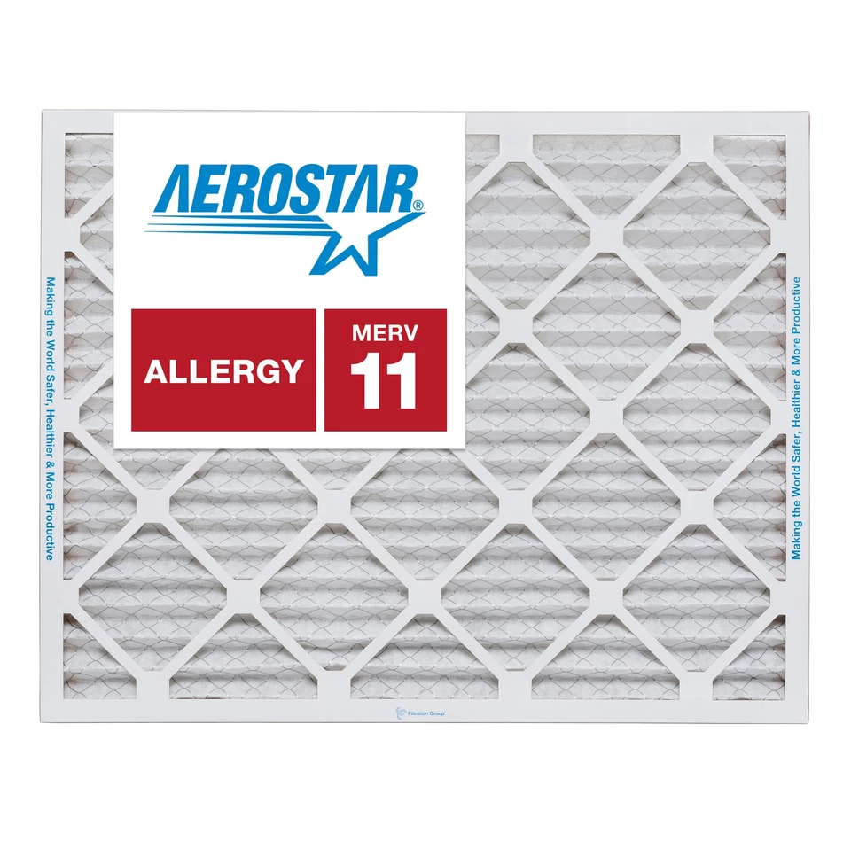 Aerostar 20x23x1 MERV 11 Furnace Air Filter, 4 Pack - Image 1 of 4