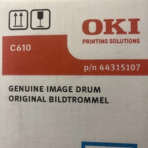 Oryginalny wkład laserowy z tonerem cyjanowym Oki 44315306 C610 / C610 DM - Zdjęcie 1 z 1