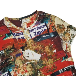 Camiseta ETRO Para Hombre Talla XL Cachemira Abstracta Estampado Completo Manga Corta - Imagen 1 de 12