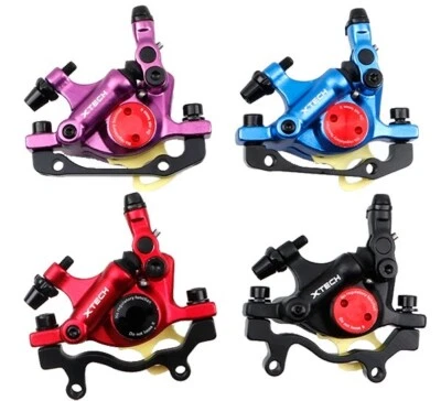 Дисковые тормоза для шоссейного велосипеда MTB XC гидравлические толкающие суппорты механические тяговые передние задние - Изображение 1 из 4
