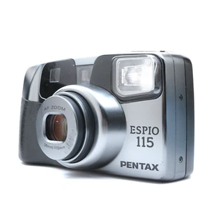 Pentax Espio 115 Metal Ver. P&S Camera "Near Mint" 7292 Zoom 38-115mm Compact - Picture 1 of 17