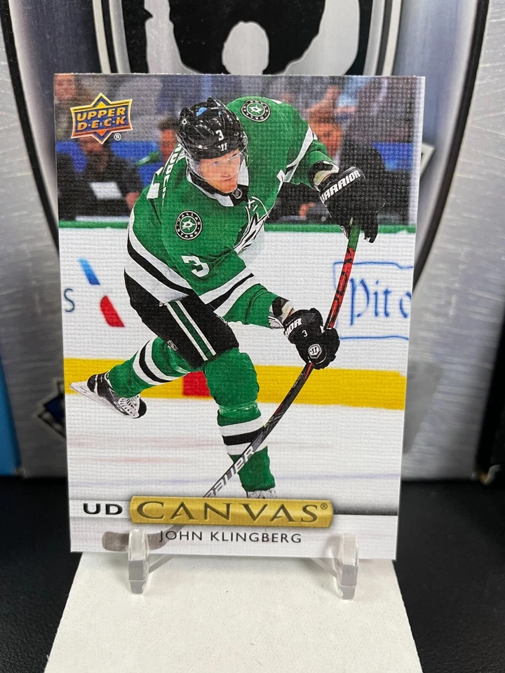 2019-20 Upper Deck Canvas #C187 John Klingberg - Image 1 of 1