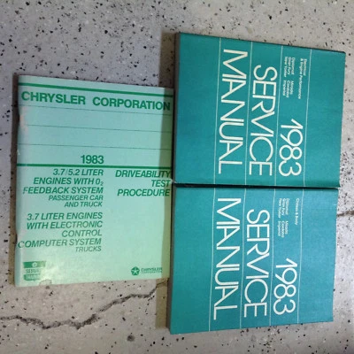 Dodge Diplomat 1983 y Mirada taller manual de servicio de reparación fabricante original de fábrica Foto 1 de 2
