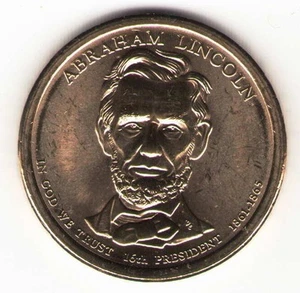 US. 2010-D. Abraham Lincoln (1809-65) 16° Presidente (3/41861-4/15/1865) UNC - Foto 1 di 2