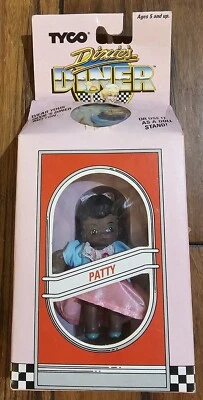 Boneca de jantar vintage Tyco Dixies Patty 1988 época 3,5 polegadas  - Imagem 1 de 4