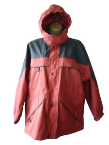 CHAMPION Niños Niñas 36" 14 15 Años Rojo Negro Puño a Prueba de Tormentas Abrigo Escolar Chaqueta - Imagen 1 de 12