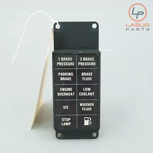 ROLLS-ROYCE 1983 SILVER SPUR WARNING LIGHT DISPLAY PANEL - Picture 1 of 5