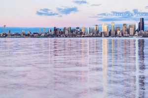 SEATTLE Skyline Space Needle Photo Picture Print 4X6,5X7, 8X10, 8.5X11 - Picture 1 of 1