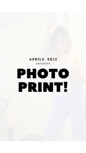 APRILG 8x12 EXCLUSIVE AUTOGRAPH PHOTO PRINTS (4) - Picture 1 of 4