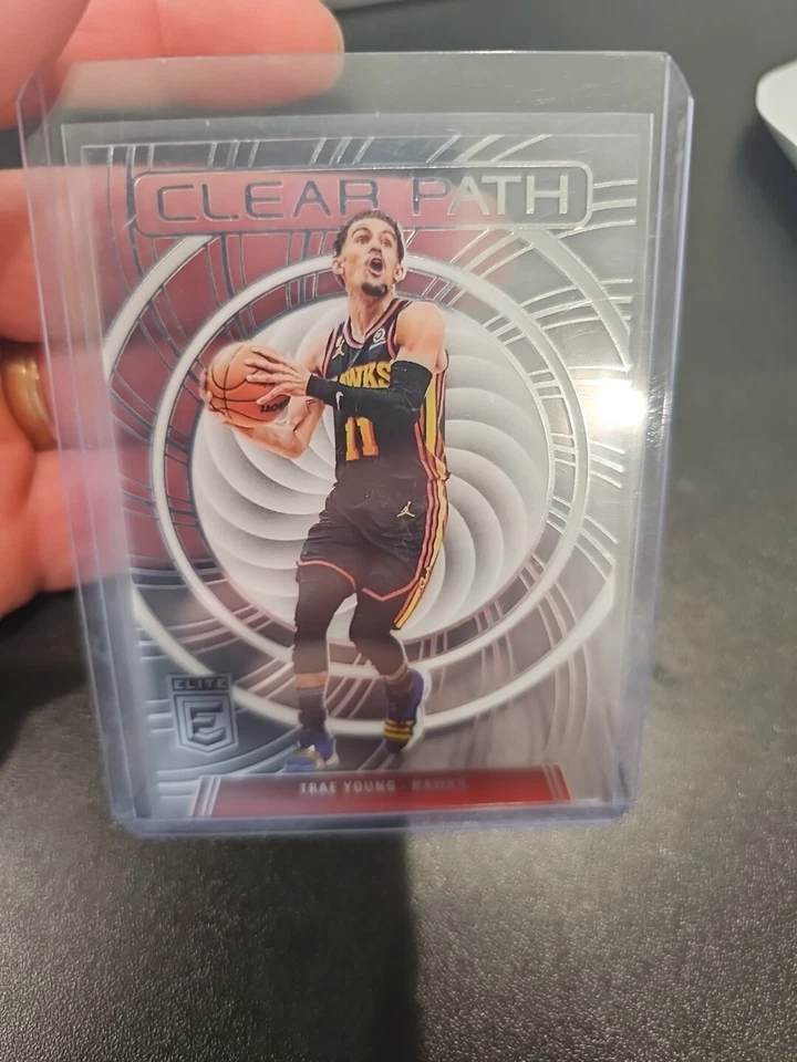 2023-24 Elite Clear Path #20 Trae Young - Image 1 of 1