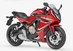 Honda CBR 650F WELLY 1:18 pressofuso con parti in plastica replica moto - Foto 1 di 3