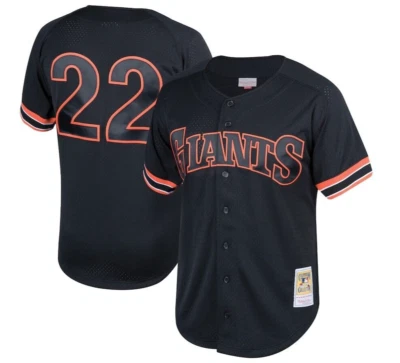 Mitchell & Ness San Francisco Giants #22 Baseball Jersey New Mens Sizes $130 - Image 1 of 2