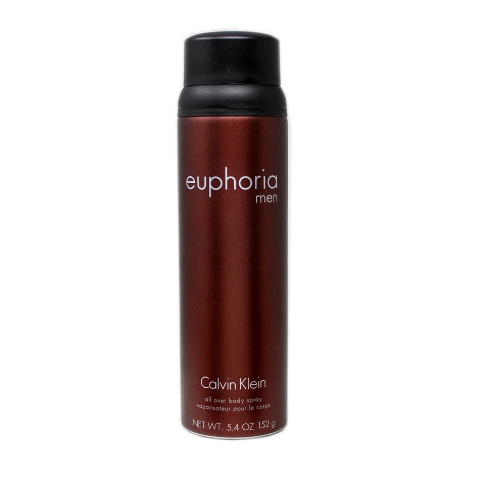 CALVIN KLEIN EUPHORIA SPRAY MASCULINO TODO O CORPO 152 G/5,4 OZ. NOVO - Imagem 1 de 1
