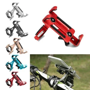 Universal Bicycle Motorcycle Handlebar Mobile Phone Holder Aluminum Mount - Picture 1 of 17