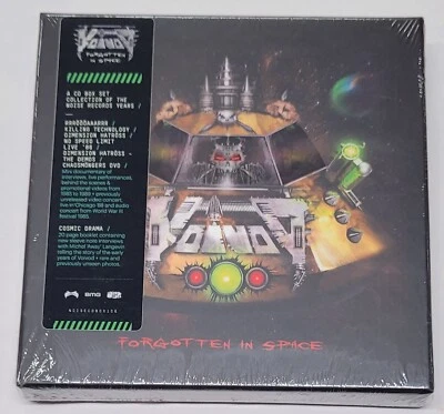 Voivod Voïvod Forgotten In Space New 5 CD + DVD Box Set Thrash Metal Foto 1 de 2