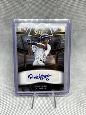 2023 Panini Select ROBERTO ALOMAR AUTO Cleveland indians HOF