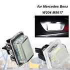 Canbus LED Numbers License Plate Light Bulbs For Mercedes Benz W204 W212 W221 US
