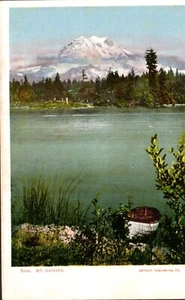 Mt. Rainier, Washington Detroit Publishing Undivided Postcard #8100 - Picture 1 of 2