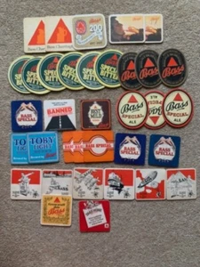 Bass Breweries Beer Mats classic Vintage Rare Collectable Retro - Picture 1 of 1