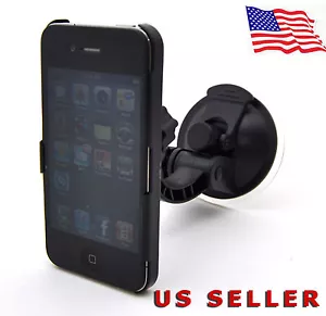 NEW iPhone 4S 4 4G Suction Swivel Car Window Dock Mount 4th Gen windshield at&t - Picture 1 of 5