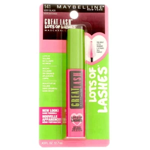 Maybelline New York Great Lash Lots of Lashes Mascara Color Very Black, 0.43 oz - Picture 1 of 2