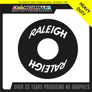 THUMB SAVER DONUT BMX RALEIGH WHITE, BLACK  - Picture 1 of 1