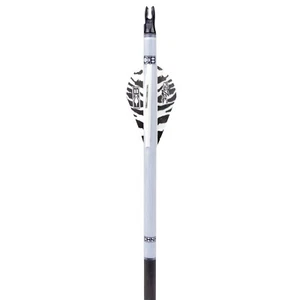 Quick Fletch - 6 Pack Blazer Vanes - White Tiger - Shrink Fletch - True Fletch - Picture 1 of 3
