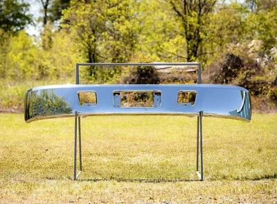 Parachoques Hino 268 / 268A - 14" de alto, acabado cromado - ¡Garantía de ajuste perfecto! Foto 1 de 4