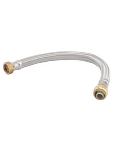 Sharkbite Water Heater Connector Lead Free 3/4 " Fip X 3/4 " 18" Hose *(NEW)* - Picture 1 of 4