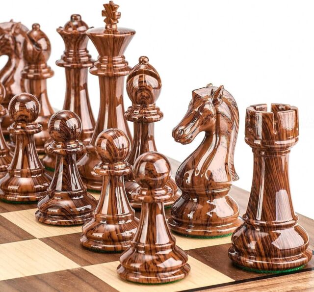 AMEROUS 19 Inches Professional Wooden Tournament Chess Board with 2.0  Squares/Gift Package/Chess Board Only (No Chess Pieces)