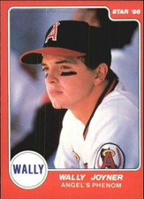 1986 Star Joyner Red #NNO Wally Joyner Angels  C18054 